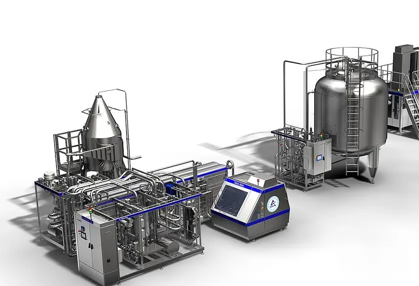 Tetra Pak aseptic food processing line
